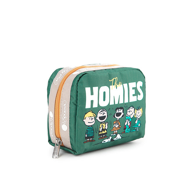 LeSportsac Aksesoris Unisex Square Cosmetic In Peanuts Social Club Cosm