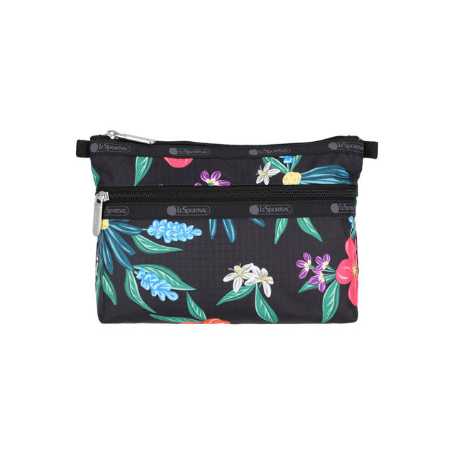 Cosmetic Clutch In Wild Flower Watercolor
