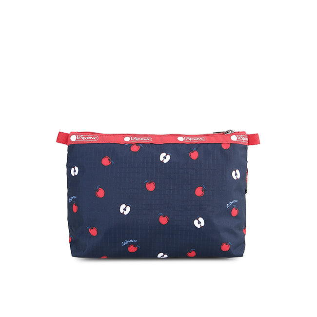 LeSportsac Aksesoris Unisex Cosmetic Clutch In Red Delicious Navy/Red