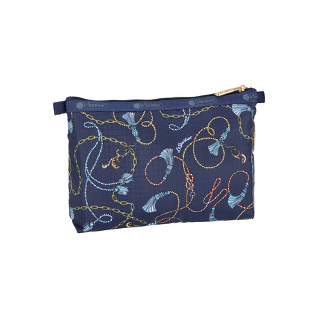 LeSportsac Aksesoris Unisex Cosmetic Clutch In Navy Status Chain