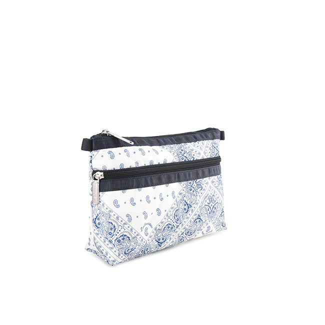 Cosmetic Clutch In Bandanna Breeze