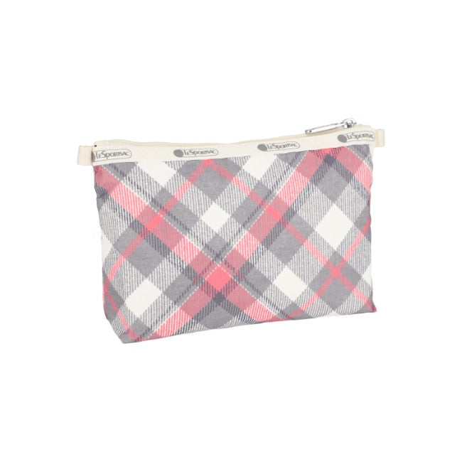 LeSportsac Unisex Cosmetic Clutch In Seamless Tartan