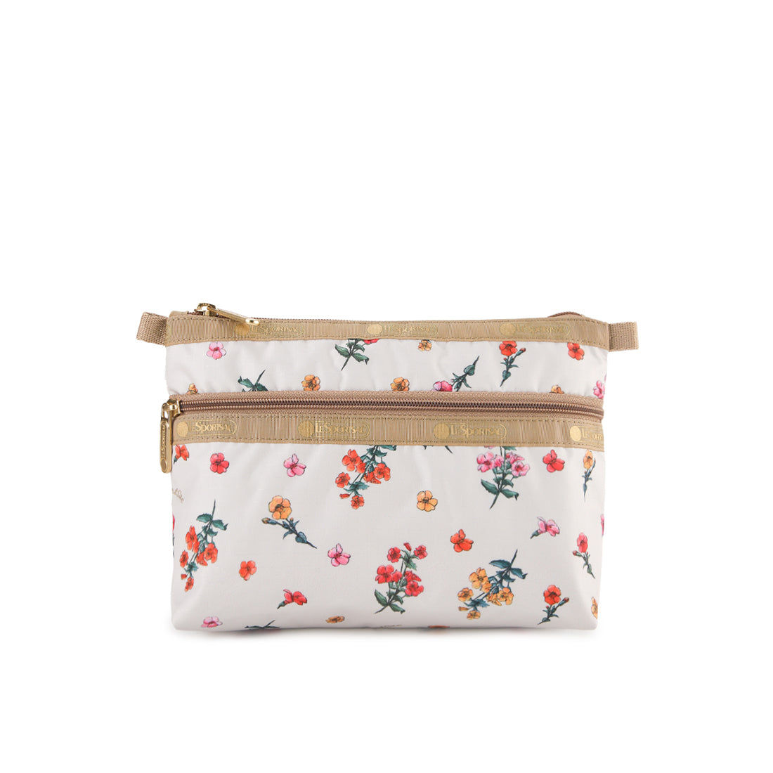 LeSportsac Unisex Cosmetic Clutch In Dainty Garden
