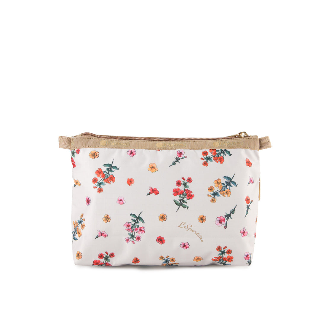 LeSportsac Unisex Cosmetic Clutch In Dainty Garden