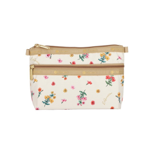 LeSportsac Unisex Cosmetic Clutch In Dainty Garden