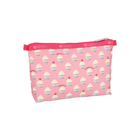 LeSportsac Unisex Cosmetic Clutch In Sweet Cupcake Delight
