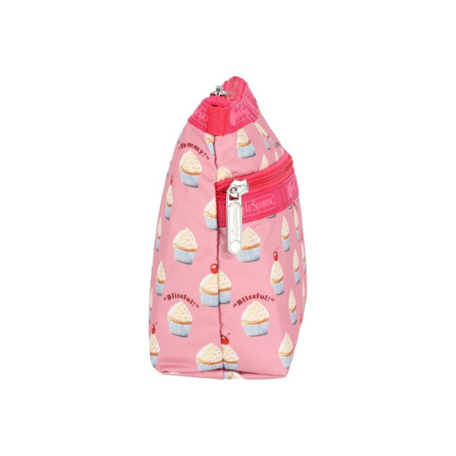 LeSportsac Unisex Cosmetic Clutch In Sweet Cupcake Delight