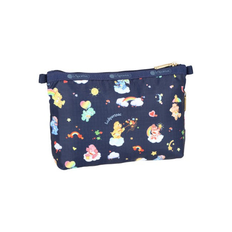 LeSportsac Unisex Cosmetic Clutch In Care Bears Dreams Navy