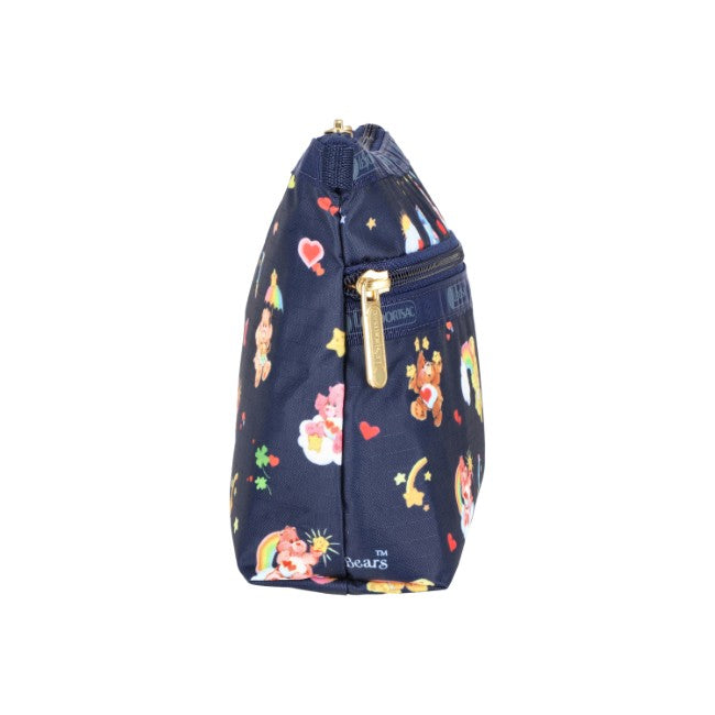 LeSportsac Unisex Cosmetic Clutch In Care Bears Dreams Navy