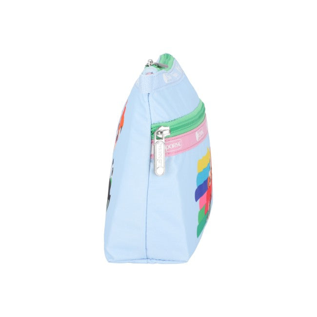 LeSportsac Unisex Pouch Cosmetic Clutch In Ppg Grl Pwr Cosm
