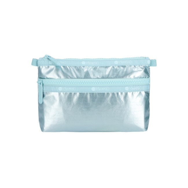 LeSportsac Unisex Bags Cosmetic Clutch In Aqua Blue Shine