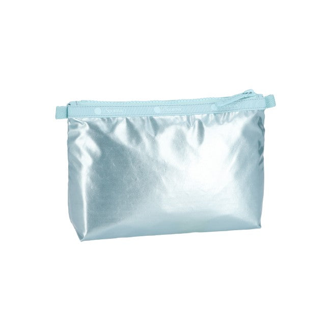 LeSportsac Unisex Bags Cosmetic Clutch In Aqua Blue Shine