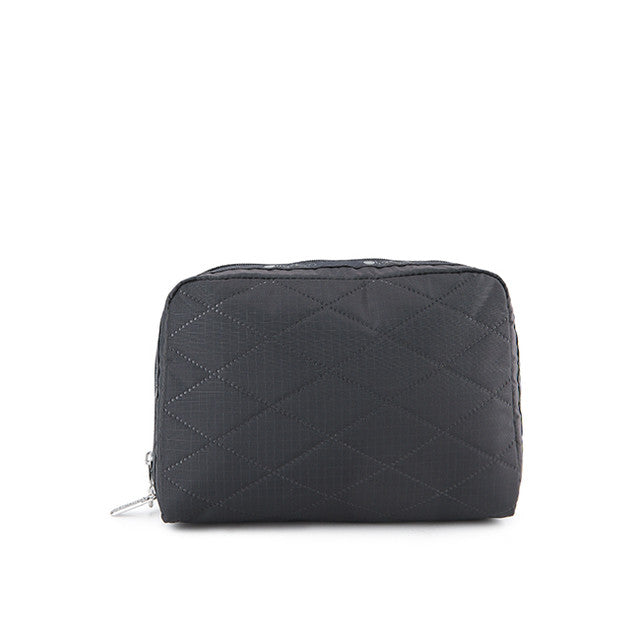 Xl Rectangular Cosmetic In Thunder Cross Deboss