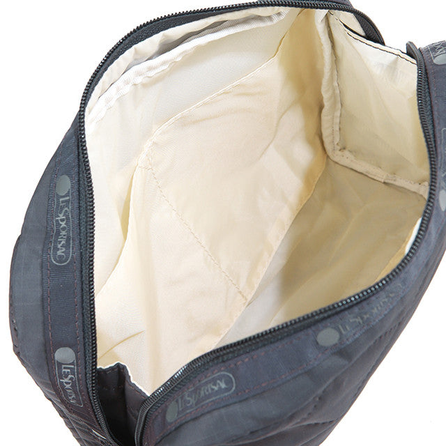 Xl Rectangular Cosmetic In Thunder Cross Deboss