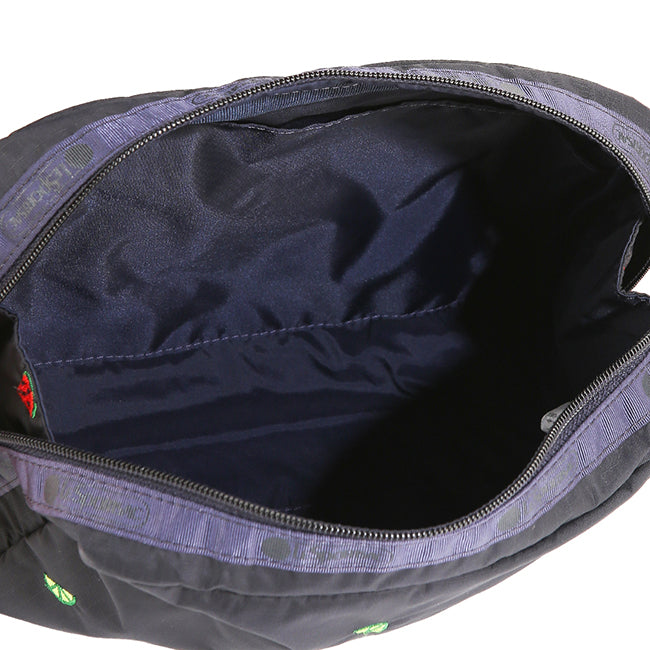 Xl Rectangular Cosmetic In Mixed Fruit Embroidery