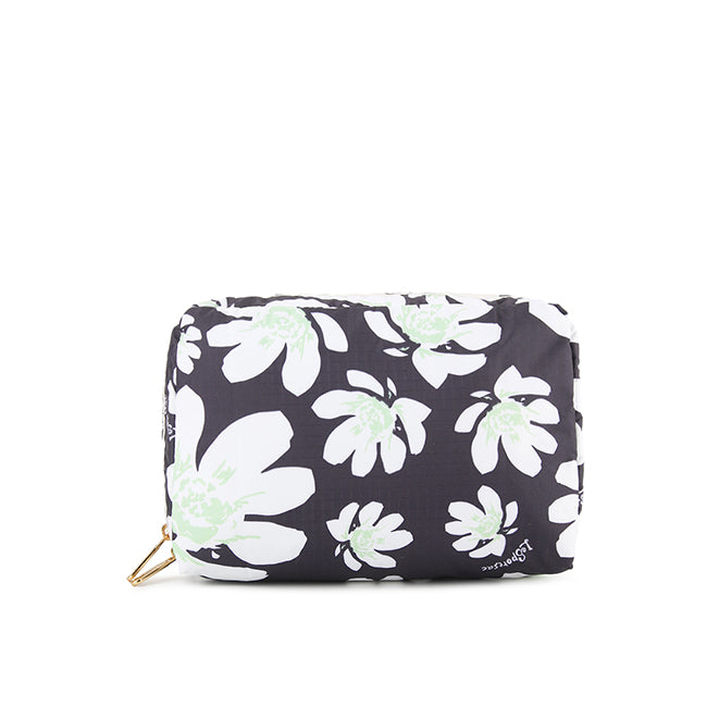 Xl Rectangular Cosmetic In Tropical Garden