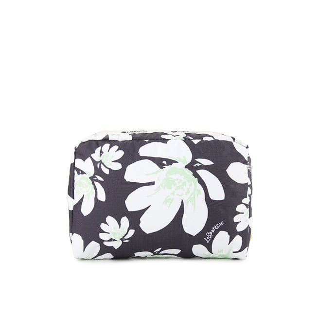 Xl Rectangular Cosmetic In Tropical Garden