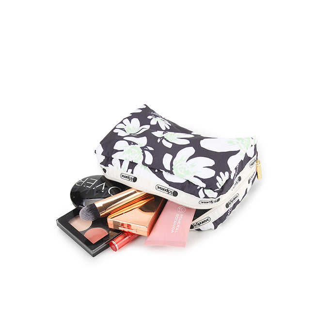 Xl Rectangular Cosmetic In Tropical Garden