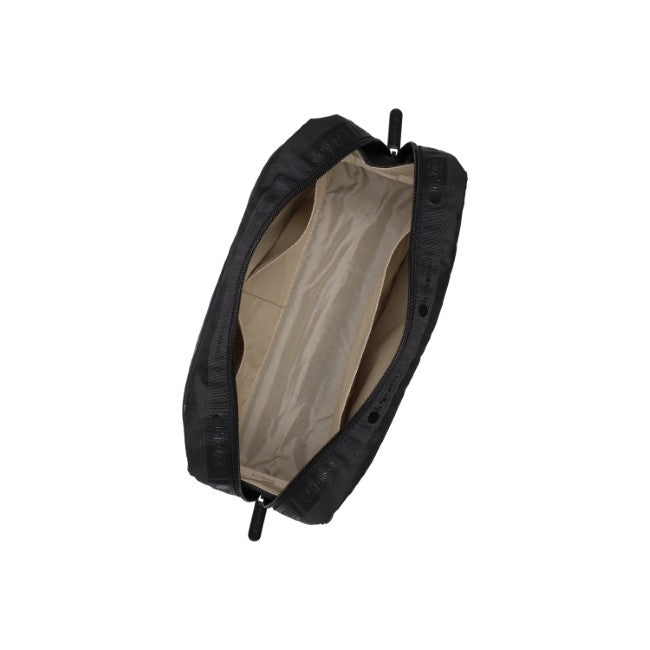 LeSportsac Unisex Xl Rectangular Cosmetic In Black Cats