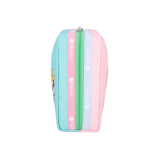 LeSportsac Unisex Pouch Extra Large Rectangular Cosmetic In Ppg Pink/Mint Rect Cosm