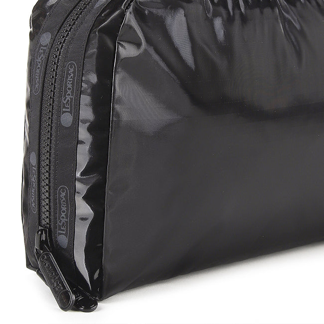 Xl Rectangular Cosmetic In Black Shine