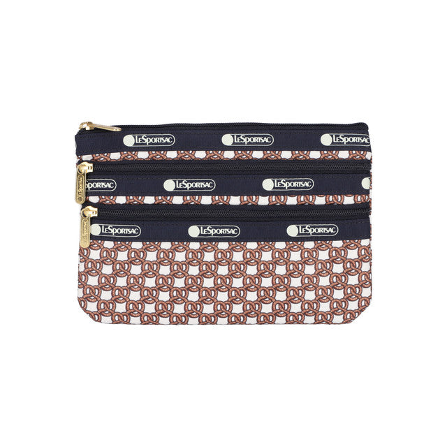 3-Zip Cosmetic In Theater Pretzel