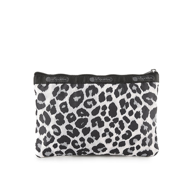 3-Zip Cosmetic In Neutral Leopard