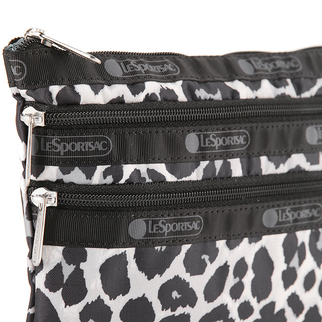 3-Zip Cosmetic In Neutral Leopard