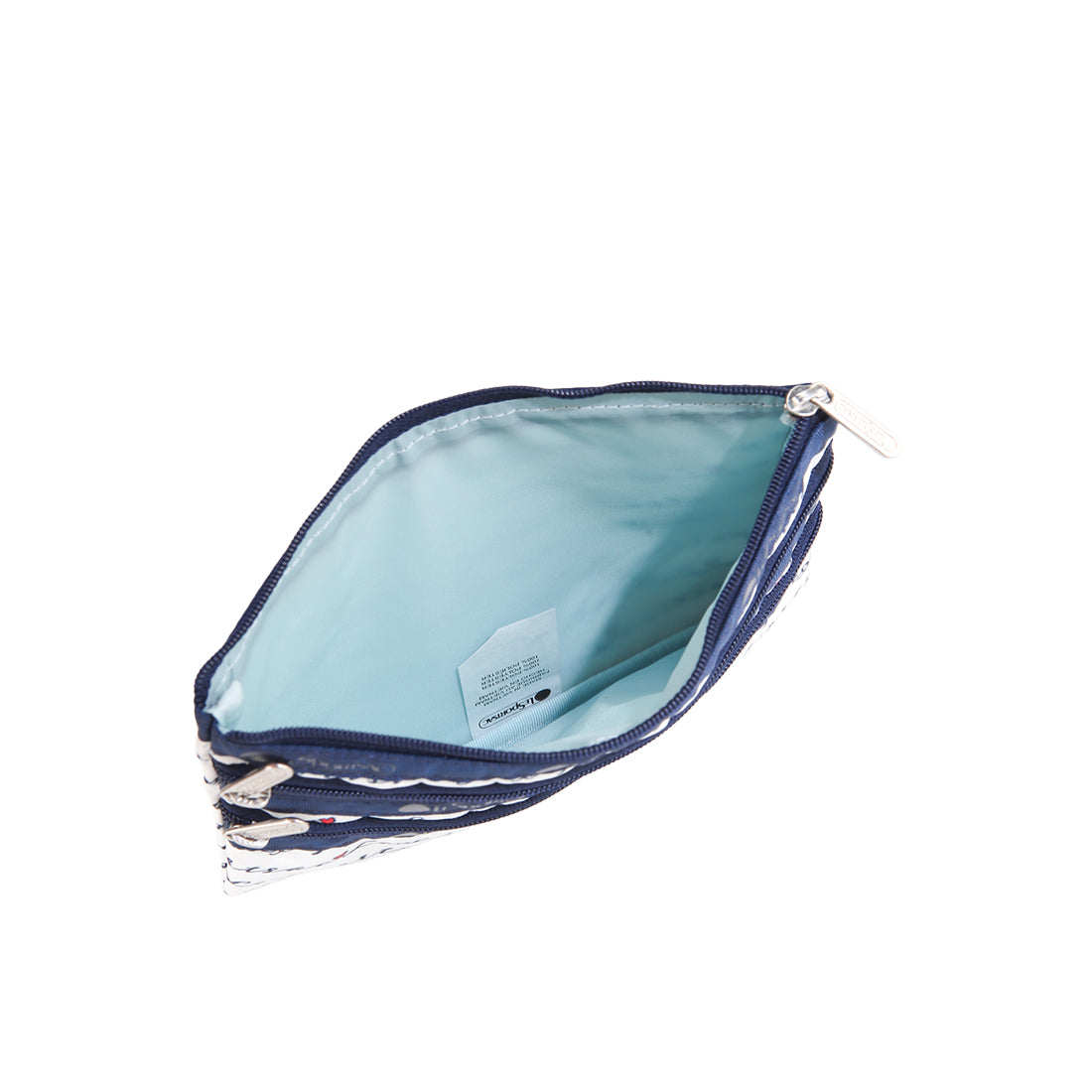 3-Zip Cosmetic In Marine Logo Border