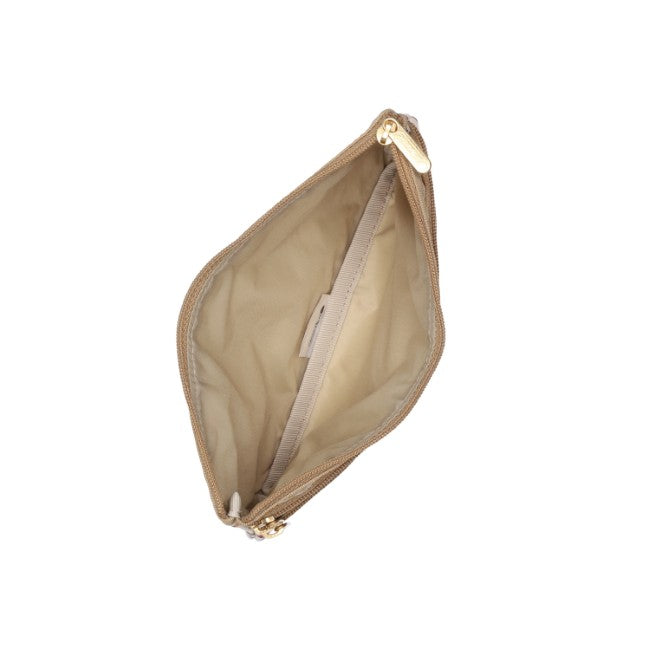 LeSportsac Unisex 3-Zip Cosmetic In Dainty Garden