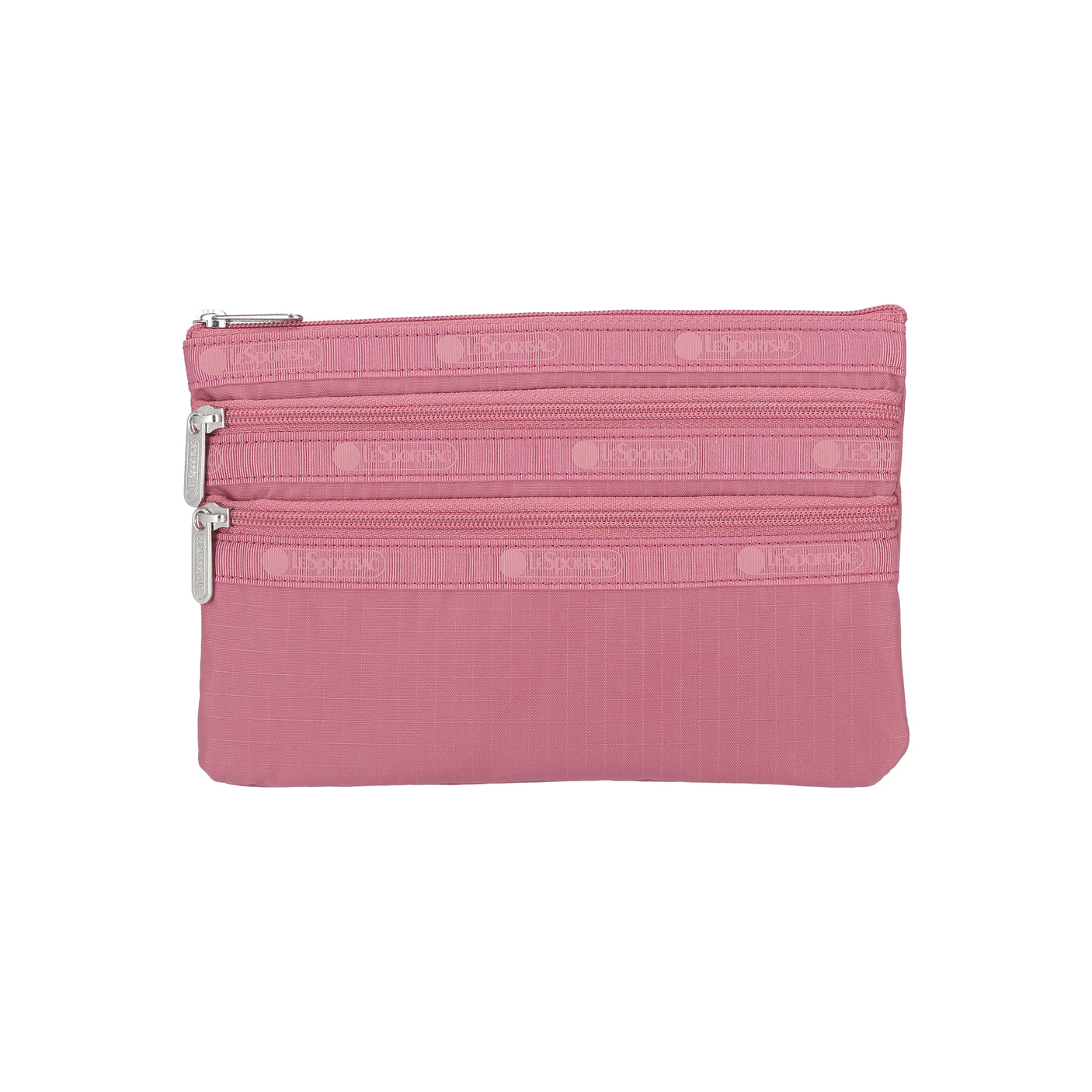 LeSportsac Aksesoris Unisex 3-Zip Cosmetic In Mauve