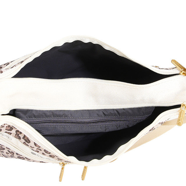 Deluxe Everyday Bag In Latte Heart Leopard