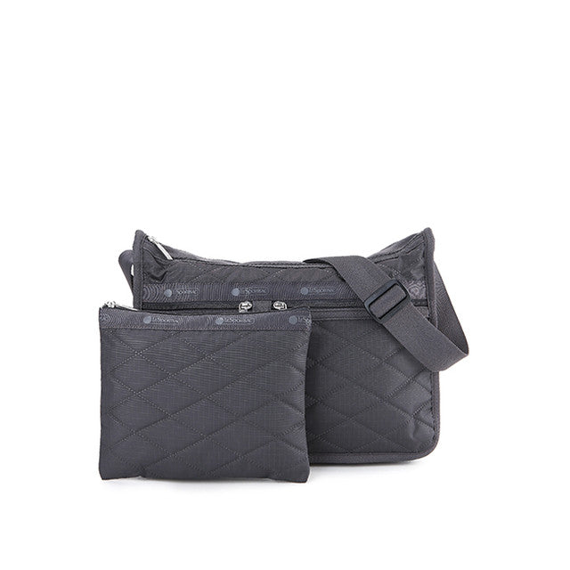 Deluxe Everyday Bag In Thunder Cross Deboss