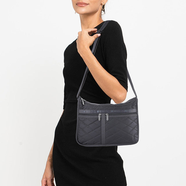 Deluxe Everyday Bag In Thunder Cross Deboss