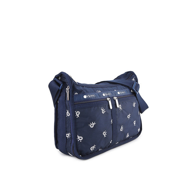 Deluxe Everyday Bag In Navy Bandana Emb