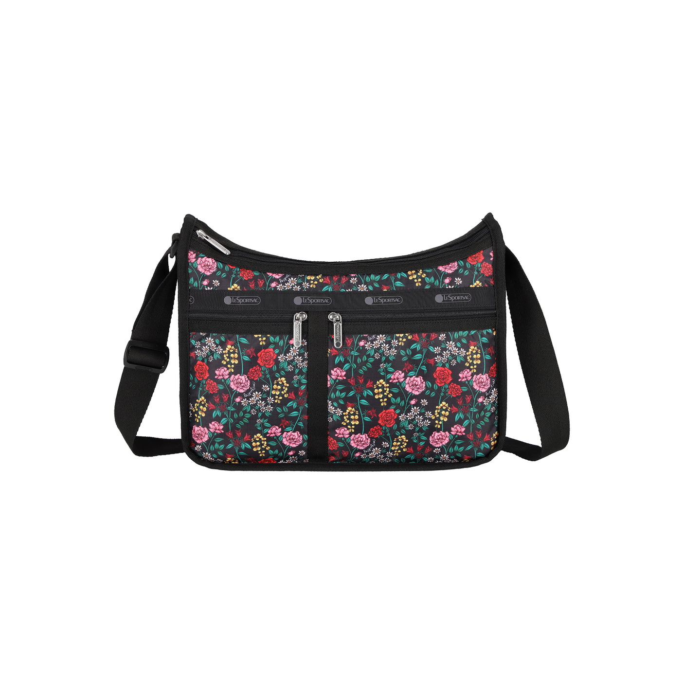 LeSportsac Tas Unisex Crossbody Deluxe Everyday Bag In Brilliant Botanical