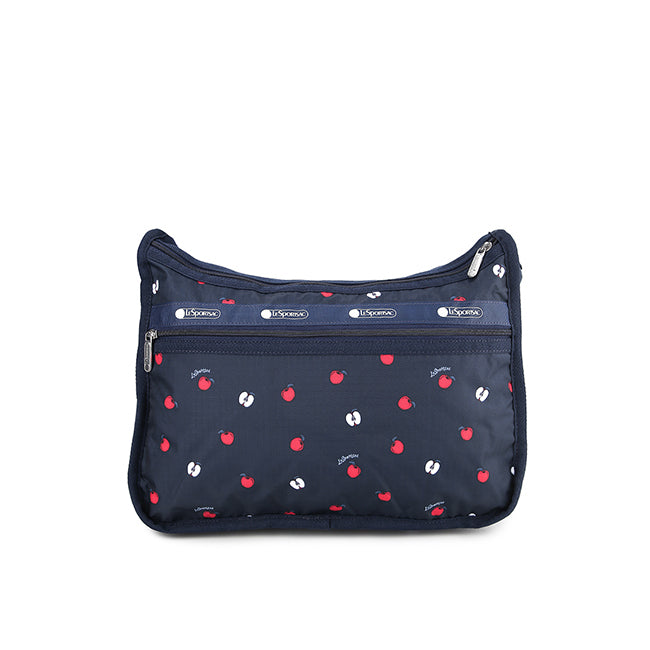 LeSportsac Tas Unisex Sling Bag Deluxe Everyday Bag In Red Delicious Navy