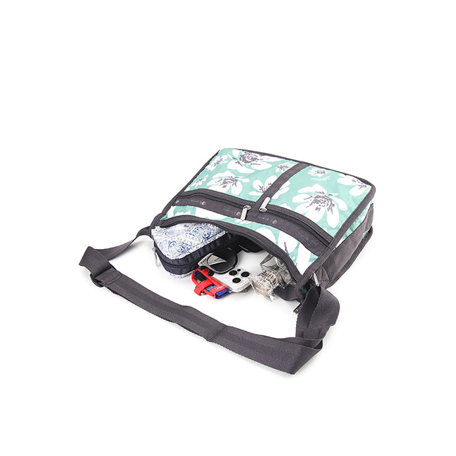 Deluxe Everyday Bag In Tropical Garden Green