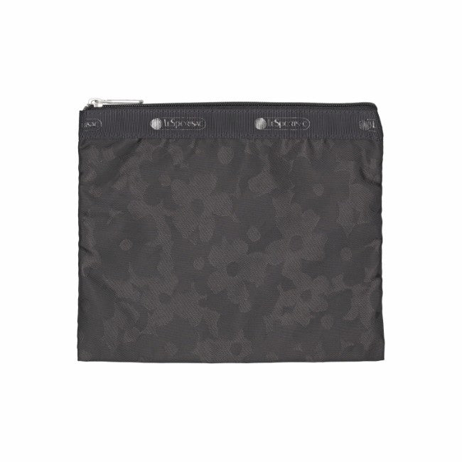 LeSportsac Unisex Deluxe Everyday Bag In Black Floral Jacquard