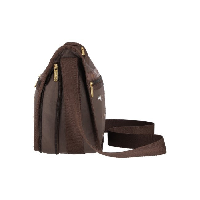 LeSportsac Unisex Deluxe Everyday Bag In Bunny Embroidery