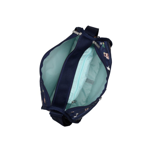 LeSportsac Unisex Deluxe Everyday Bag In Tropical Meow Cat
