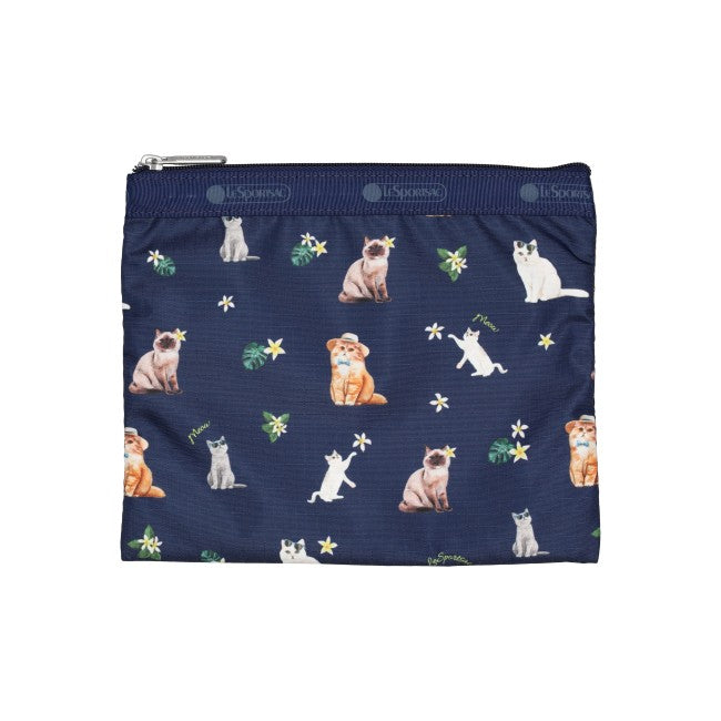 LeSportsac Unisex Deluxe Everyday Bag In Tropical Meow Cat