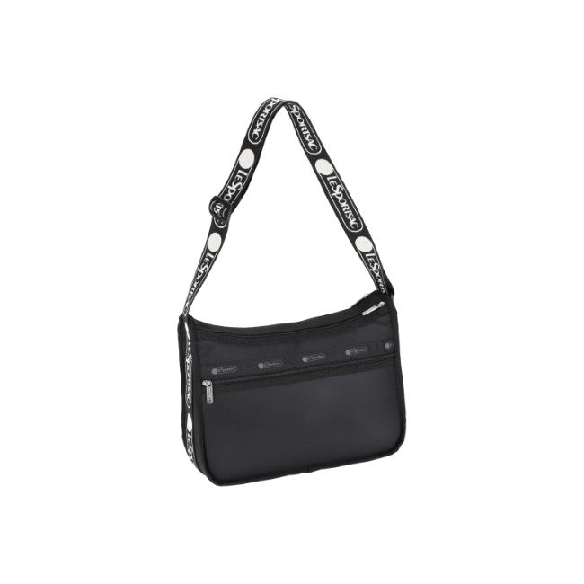 LeSportsac Unisex Deluxe Everyday Bag In Logo Jacquard Black