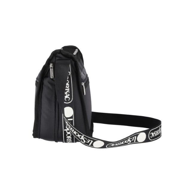 LeSportsac Unisex Deluxe Everyday Bag In Logo Jacquard Black