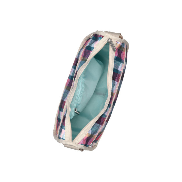 Classic Hobo In Pink Plaid