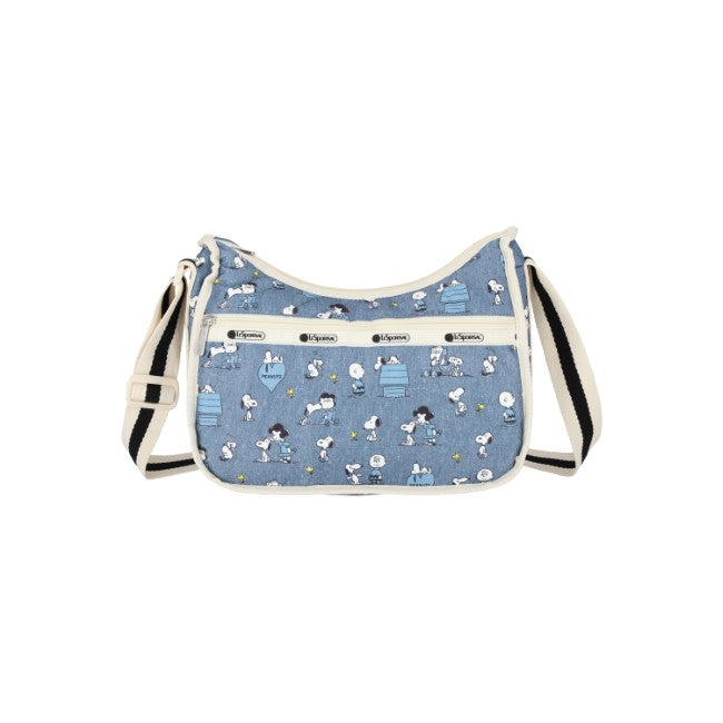 LeSportsac Unisex Bags Classic Hobo In Peanuts Happy Pals