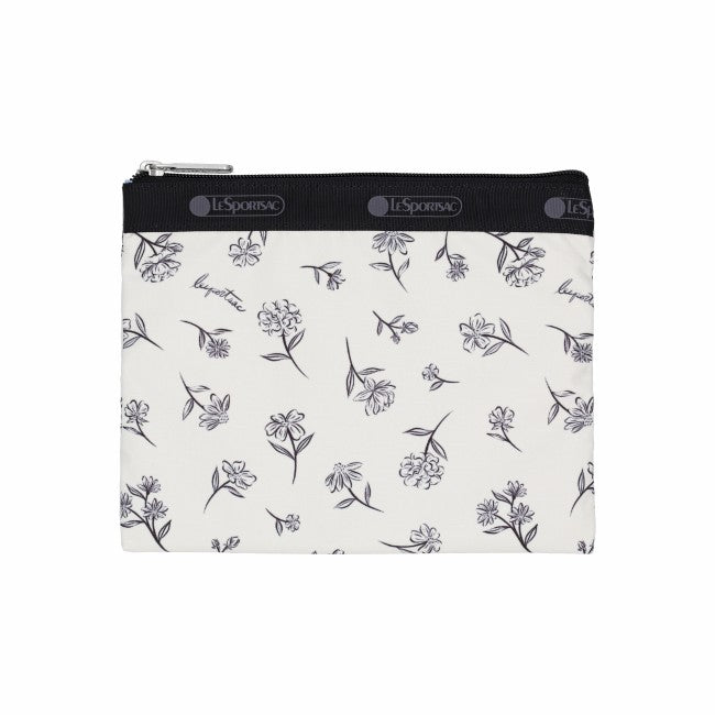 LeSportsac Unisex Bags Classic Hobo In Ink Sketched Floral Ivory