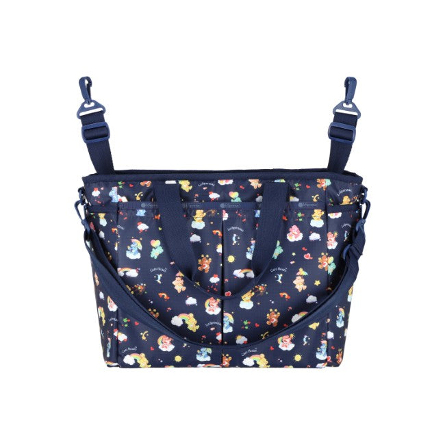 LeSportsac Unisex Sling Bag Ryan Baby Bag In Care Bears Dreams Navy
