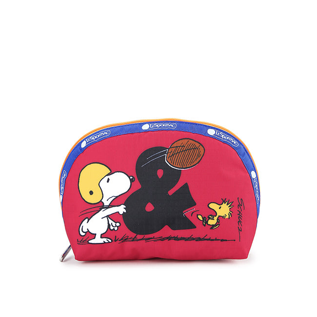 LeSportsac Aksesoris Unisex Medium Dome Cosmetic In Peanuts Social Club Dome