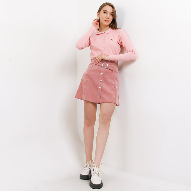 Hush Puppies Pakaian Polo Wanita Almyra In Pink